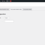 Cart product admin