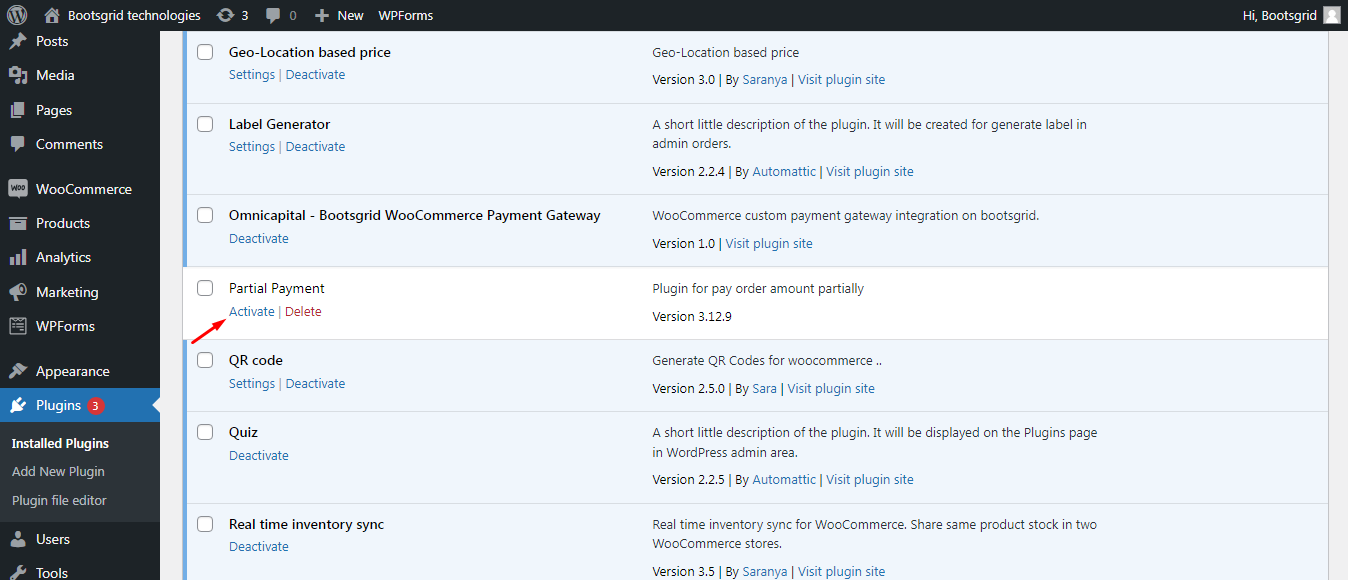 PartialPay Pro for WooCommerce