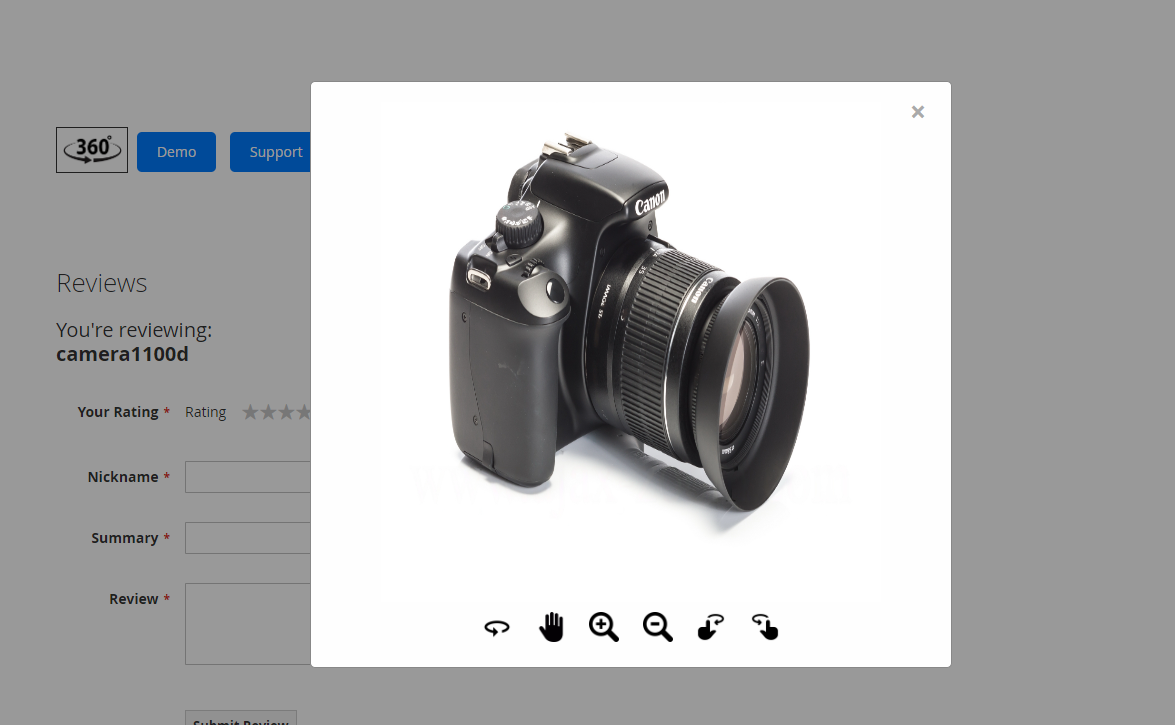 3D Product Showcase Extension for Magento2