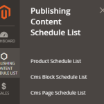 Magento2_Content_Schedule_Menu