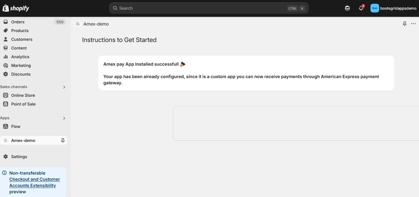 Amex Pay With Bank Transfer for Shopify