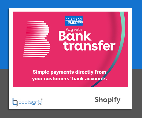 Amex Pay With Bank Transfer for ShopifyAmex Pay With Bank Transfer for Shopify