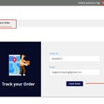 Bootsgrid TrackOrder