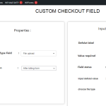 Custom Chekcout Field Woocommerce